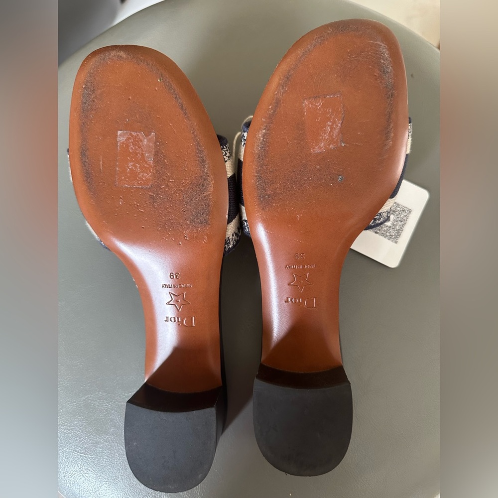 Dior Women's Sandals - Black and Brown